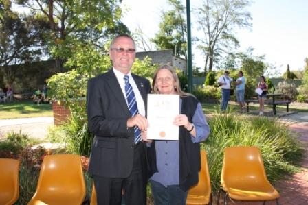 New Australian citizen at Wedderburn